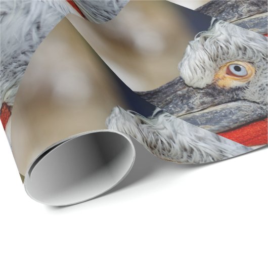 Dalmatian Pelican Cadeaupapier (Rol Hoek)