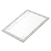 Dalmatian Persuasion Weekly Planner-laptop Notitieblok (Schuin)