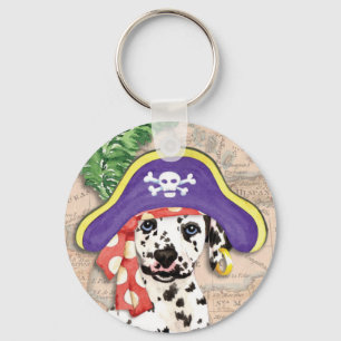 Dalmatian Pirate Sleutelhanger