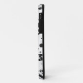 Dalmatian Polka Dot Black and White Case-Mate iPhone Case (Achterkant/links)