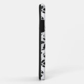 Dalmatian Polka Dot Black and White Case-Mate iPhone Case (Achterkant/rechts)