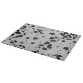 Dalmatian Polka Dot Black and White Snijplank (Hoek)
