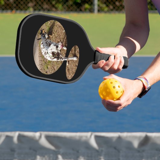 Dalmatian Popout Art, Pickleball Paddle (Insitu)
