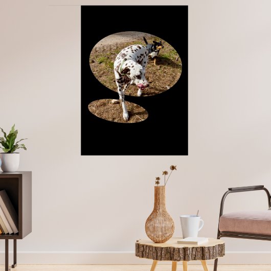 Dalmatian Popout Art, Poster (Woonkamer 3)