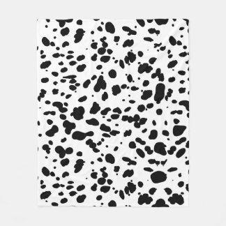 Dalmatian Print Blanket Fleece Deken