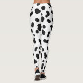 Dalmatian print dog mom dad skin pattern cute leggings (Achterkant)