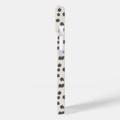 Dalmatian Print Name Hoesje-Mate iPhone Case (Achterkant / Links)