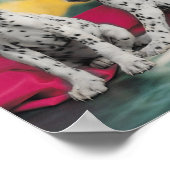 Dalmatian Puppies Poster (Hoek)