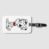 Dalmatian Puppy Bagagelabel (Voorkant (horizontaal))