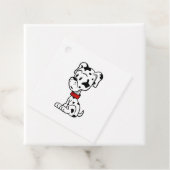 Dalmatian Puppy Bedankjes Labels (In situ)