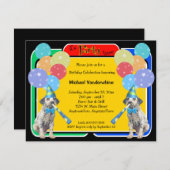 Dalmatian Puppy Birthday Barker Kaart (Voorkant / Achterkant)