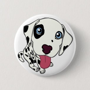 DALMATIAN PUPPY BUTTON