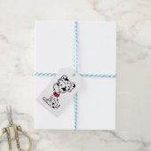 Dalmatian Puppy Cadeaulabel (Met Touw)