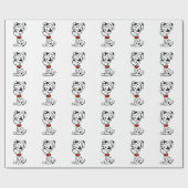 Dalmatian Puppy Cadeaupapier (Vlak)
