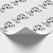 Dalmatian Puppy Cadeaupapier (Hoek)