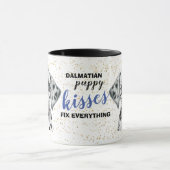 Dalmatian Puppy Dog Kisses Fix Alles Mok (Midden)