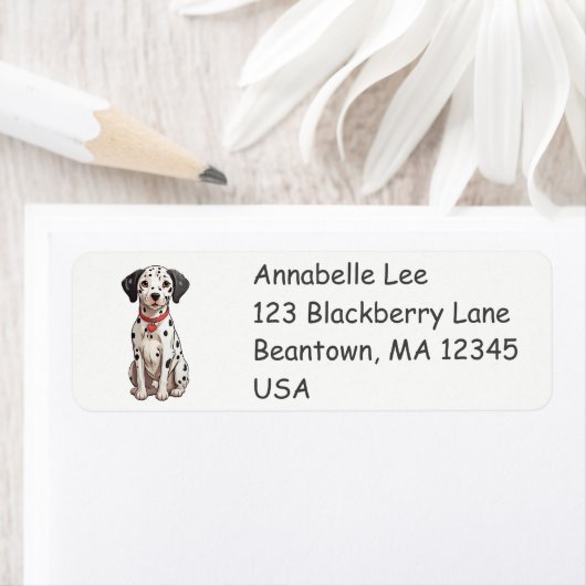 Dalmatian Puppy Etiket (Insitu)