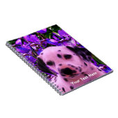 Dalmatian Puppy Fantasy Dog Art Notitieboek (Rechterzijde)