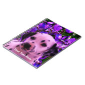 Dalmatian Puppy Fantasy Dog Art Notitieboek (Linkerzijde)