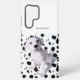 Dalmatian Puppy Galaxy S22 Ultra Hoes Samsung Galaxy Hoesje