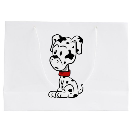 Dalmatian Puppy Groot Cadeauzakje (Achterkant)
