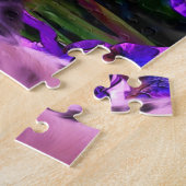 Dalmatian Puppy Iris Flowers Dog Art Legpuzzel (Zijkant)