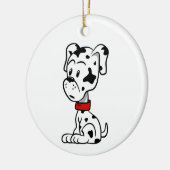 Dalmatian Puppy Keramisch Ornament (Links)