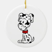 Dalmatian Puppy Keramisch Ornament (Achterkant)
