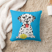 Dalmatian Puppy Kinderkamer Decor Kussen (Deken)