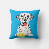 Dalmatian Puppy Kinderkamer Decor Kussen (Achterkant)