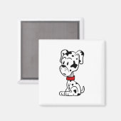 Dalmatian Puppy Magneet (Voorkant / Achterkant)