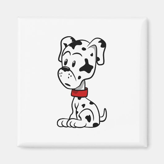 Dalmatian Puppy Magneet (Voorkant)