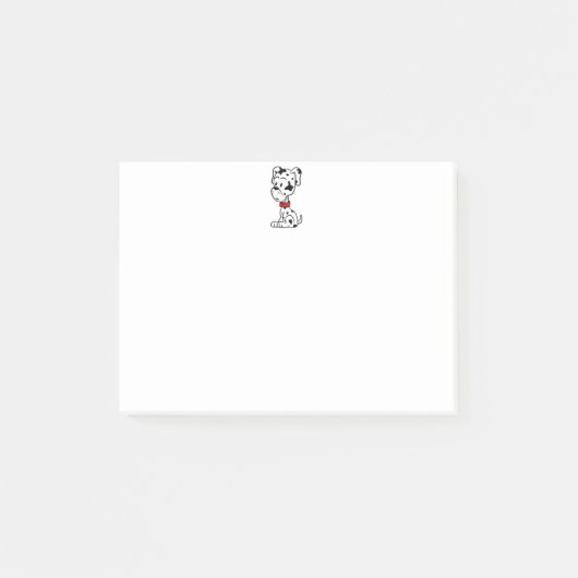 Dalmatian Puppy Post-it® Notes (Voorkant)