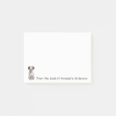 Dalmatian Puppy Post-it® Notes (Voorkant)