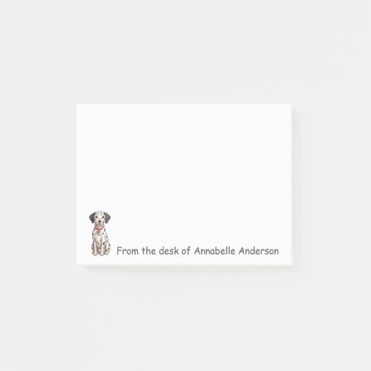 Dalmatian Puppy Post-it® Notes (Voorkant)