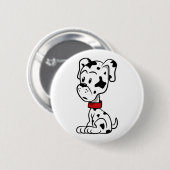 Dalmatian Puppy Ronde Button 5,7 Cm (Voorkant /achterkant)