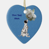 Dalmatian Puppy Roos  Ornament (Rechts)