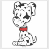 Dalmatian Puppy Sticker (Vel)