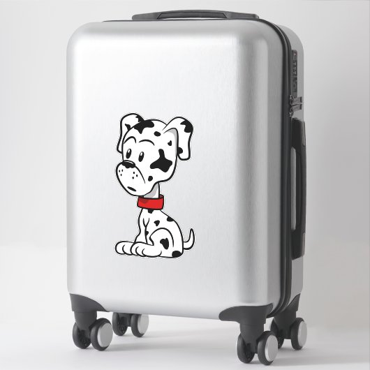 Dalmatian Puppy Sticker (Koffer)