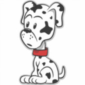 Dalmatian Puppy Sticker (Voorkant)