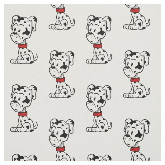 Dalmatian Puppy Stof (Swatch)