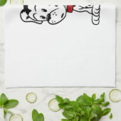 Dalmatian Puppy Theedoek (Gevouwen)