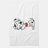 Dalmatian Puppy Theedoek (Verticaal)
