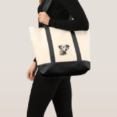 Dalmatian Puppy Tote Bag (Voorkant (product))