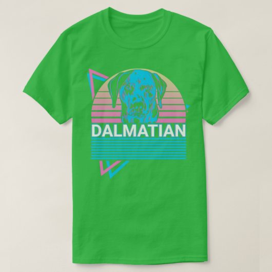 Dalmatian Retro T-shirt (Design voorkant)