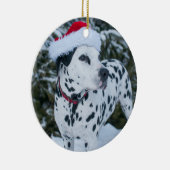 Dalmatian Santa Ornament (Rechts)