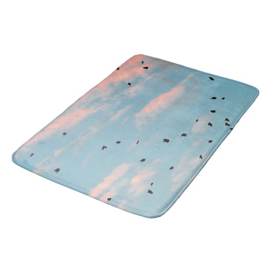 Dalmatian Sky Print Badmat (Gekanteld)
