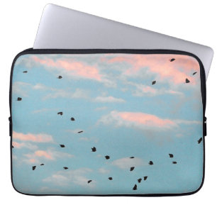 Dalmatian Sky Print Laptop Sleeve