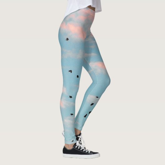 Dalmatian Sky Print Leggings (Rechts)