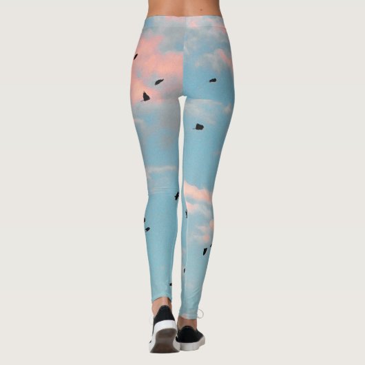 Dalmatian Sky Print Leggings (Achterkant)